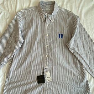 Brooks Brother embroidered Duke button down